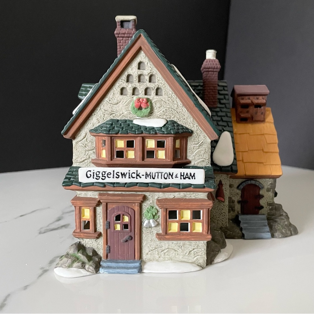 "Giggelswick Muton & Ham" Dickens Snow Village by Dept. 56 - Picture 2 of 13